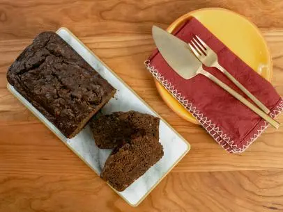 Alejandra Ramos features Vegan Chocolate Banana Bread, as seen on Food Network Kitchen Live.