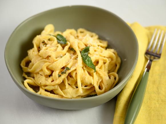 Easy Fresh Pasta with Sage Browned Butter Recipe | Linda Miller