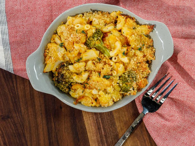 Broccoli and Cheddar Mac 'n' Cheese Recipe Eric Greenspan Food Network