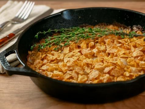 Cornflake Potato Gratin