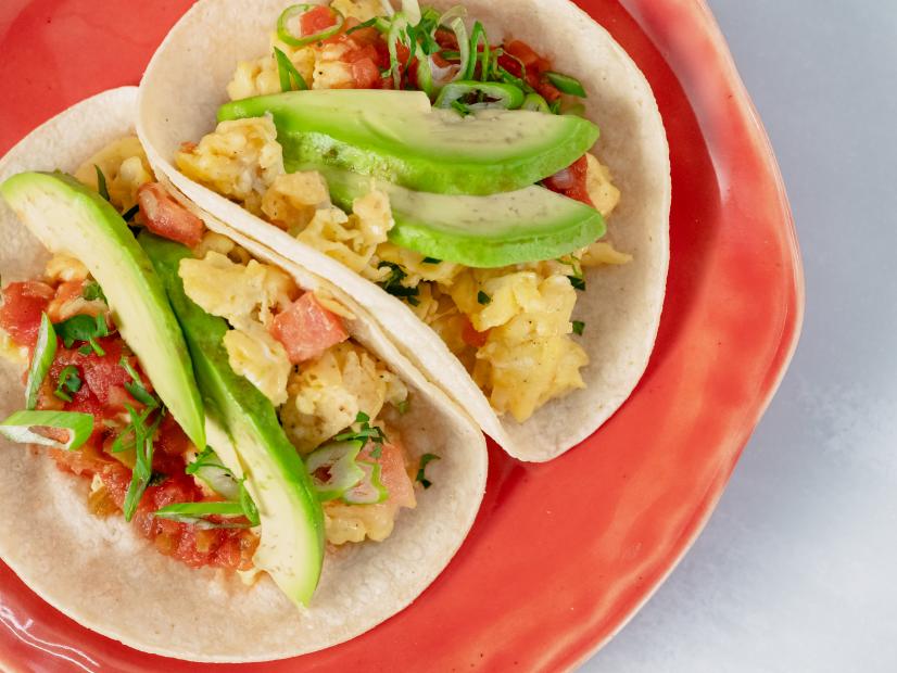 Jaymee Sire features Migas Breakfast Tacos, as seen on Food Network Kitchen Live.