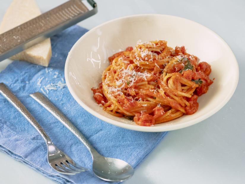 Michael Symon features Pasta Pomodoro, as seen on Food Network Kitchen Live.