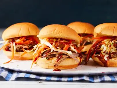 Beverly Weidner's BBQ Pulled Pork Sandwich, as seen on Food Network Kitchen.