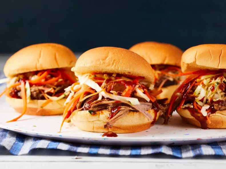 Beverly Weidner's BBQ Pulled Pork Sandwich, as seen on Food Network Kitchen.