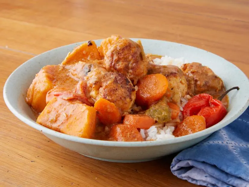 Binta Diallo Hamilton Mafa Tiga Bantu, as seen on Food Network Kitchen.