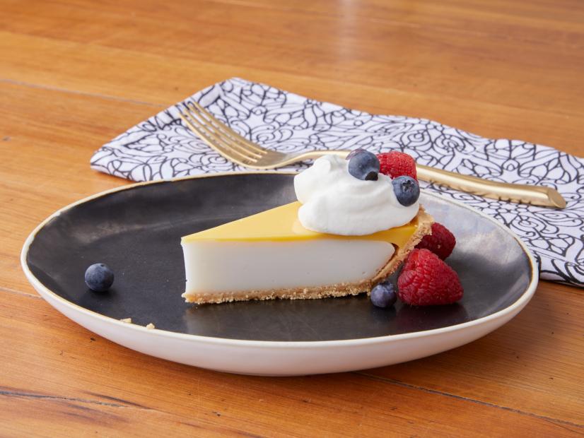 Chung Chow Haupia and Passion Fruit Pie, as seen on Food Network Kitchen.