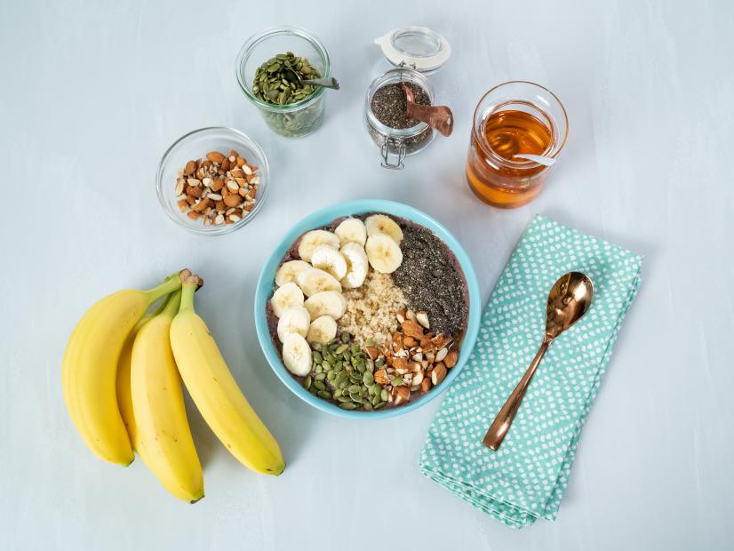 Berry Banana Grain Bowl, as seen on Food Network Kitchen Live.