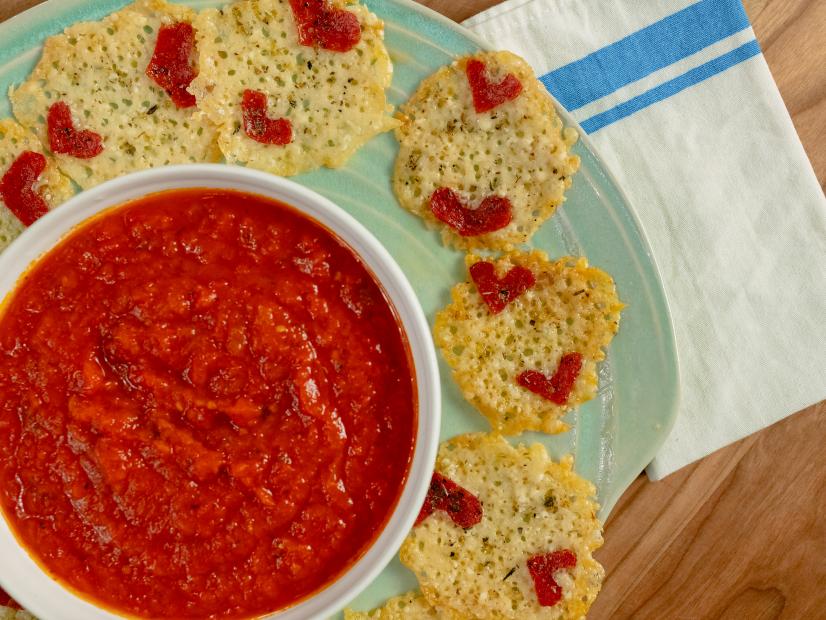 Elena Besser features Pepperoni Pizza Crisps, as seen on Food Network Kitchen Live.