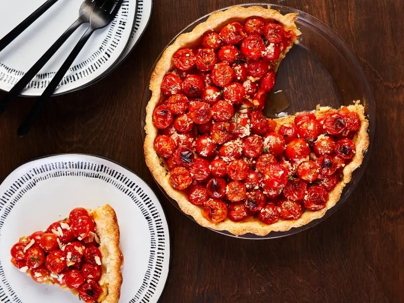 Ali Rosen, Cherry Tomato Tart, as seen on Food Network Kitchen.