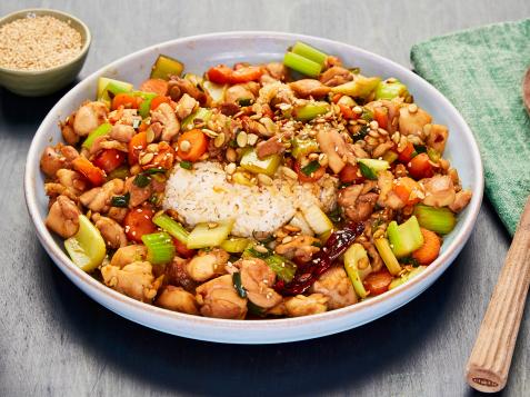 Kung Pao Chicken with House Rice