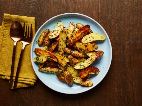 Mustard and Herb Roasted Fingerling Potatoes