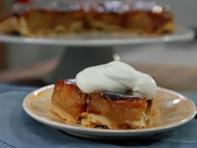 Simple Tarte Tatin beauty, as seen on Food Network Kitchen Live.