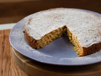 Gluten-Free Cashew Oatmeal Cake, as seen on Food Network Kitchen Live