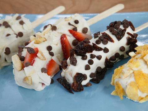 Yogurt Banana Pops