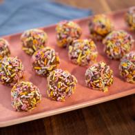 No-Bake Cookie Dough Balls beauty, as seen on Food Network Kitchen Live.
