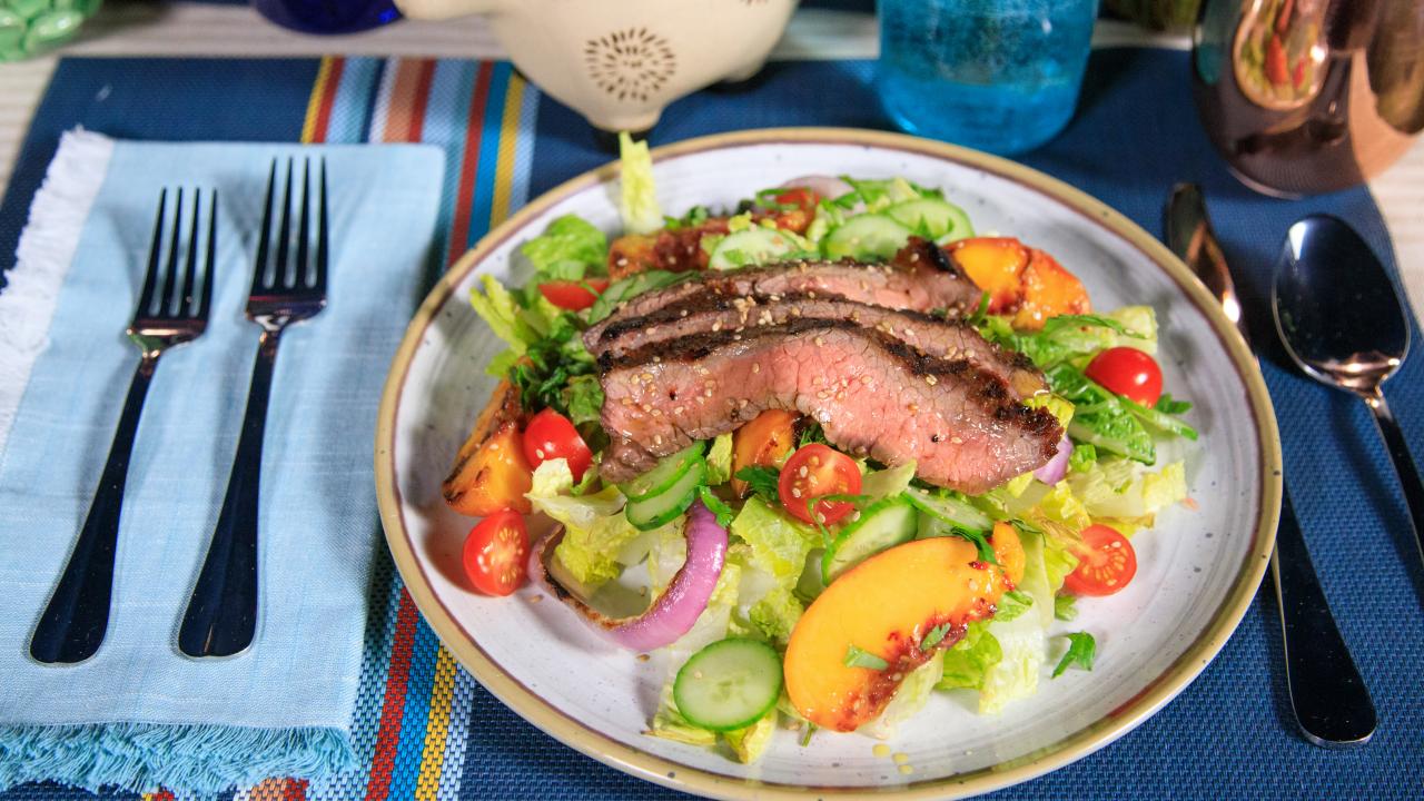 Grilled Summer Steak Salad