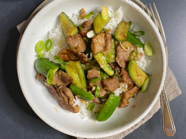 Pork and Cucumber Stir-Fry image