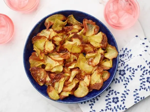 Air fryer potato chips recipes clearance