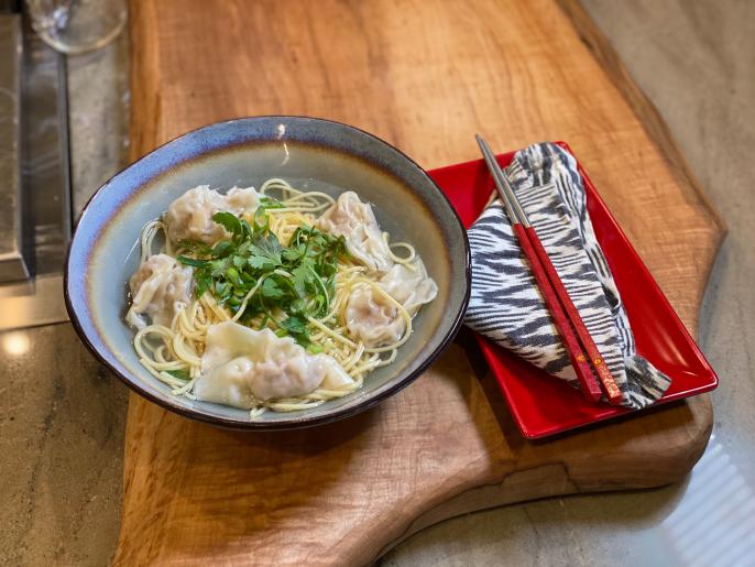 Wonton Noodle Soup Recipe Jet Tila Food Network