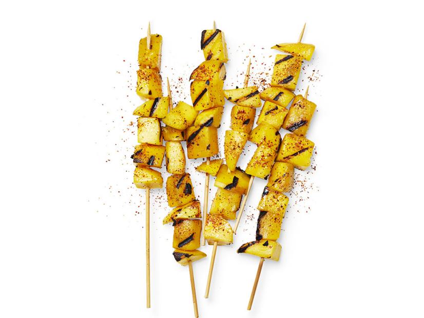 Mango Skewers with ChileLime Seasoning Recipe Food Network Kitchen