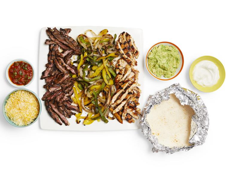 Steak and Chicken Fajitas Recipe Food Network Kitchen Food Network