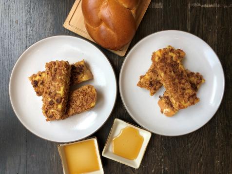 Crispy Orange-Stuffed French Toast Sticks