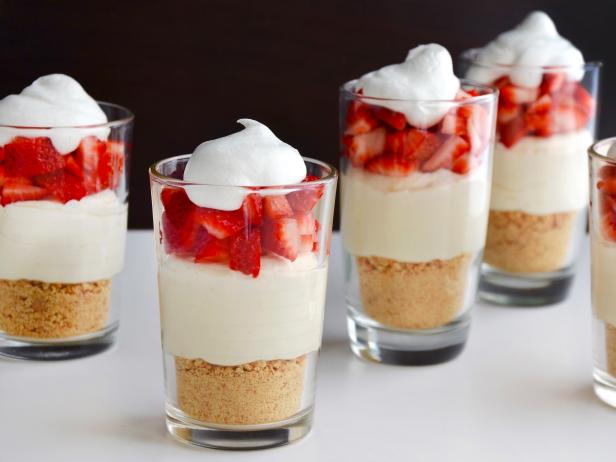 Easy No-Bake Cheesecake Parfaits Recipe | Kelly Senyei | Food Network