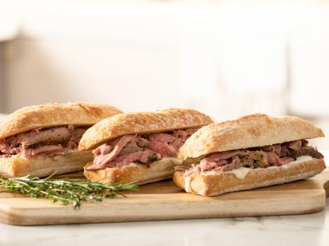 French Dip Beef Sandwiches