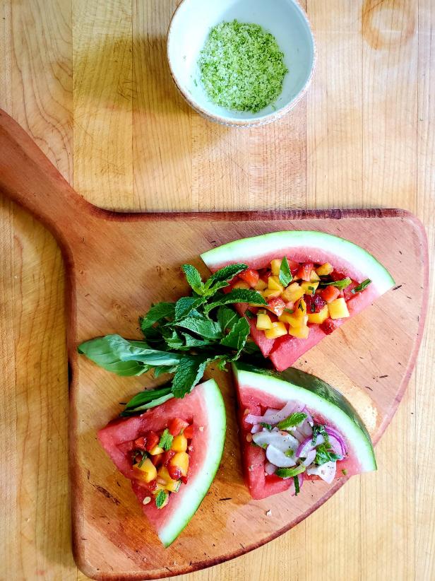 Watermelon Plates Recipe Carla Hall Food Network