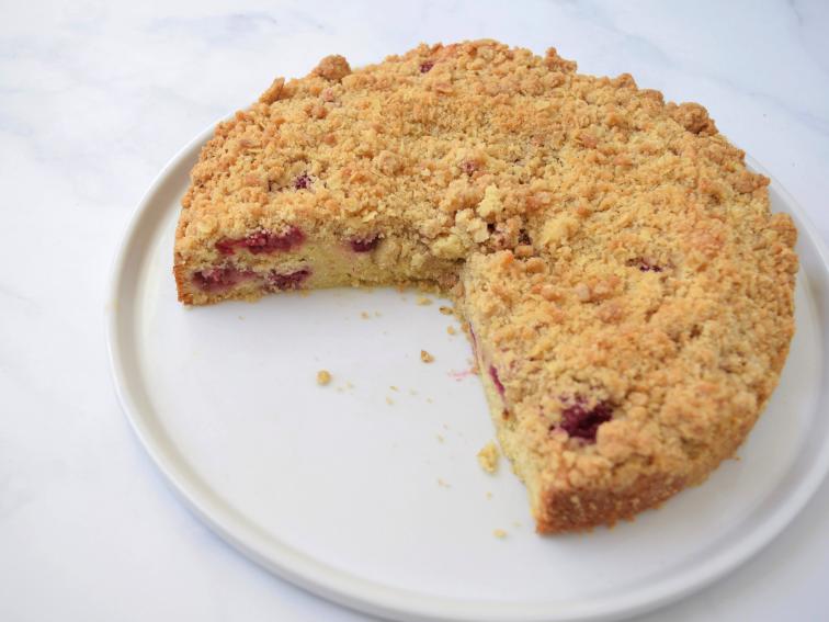Raspberry Yogurt Breakfast Cake Recipe Dan Langan Food Network
