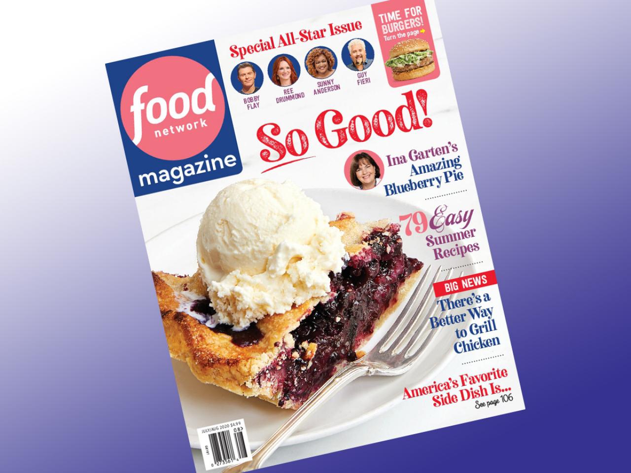 Food Network Magazine July/August 2020 Recipe Index Food Network