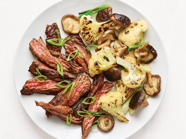 Hoisin Skirt Steak with Cauliflower image