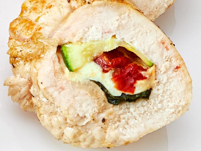 Grilled SunDried Tomato Stuffed Chicken Breasts Recipe Food Network