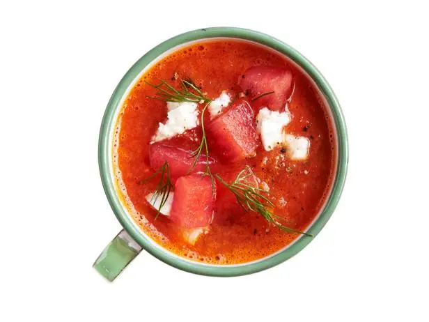 Smoky Watermelon Gazpacho Recipe | Tyler Florence | Food Network