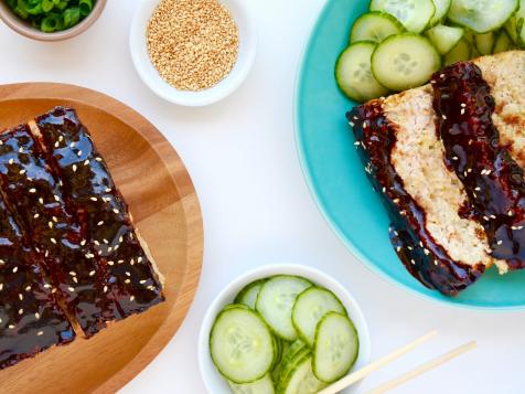 Hoisin-Glazed Sesame Chicken Meatloaf