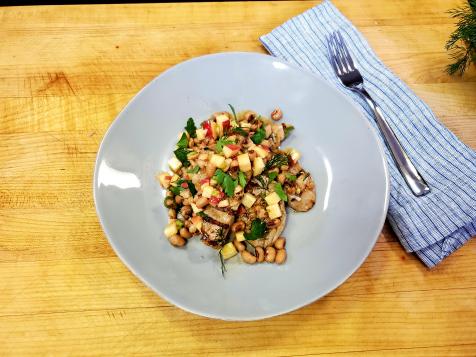 Garlicky Grilled Pork Tenderloin with Black-Eyed Pea Vinaigrette