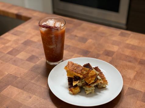 Michael Symon Serves His Bloody Mary with a Side of Grilled Cheese — and You Should Too