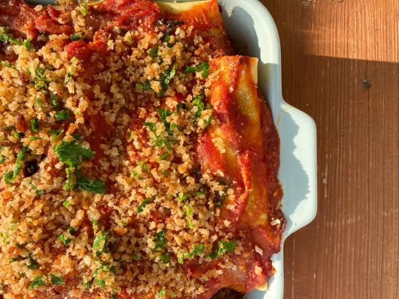 Eggplant Cannelloni Recipe Jackie Rothong Food Network