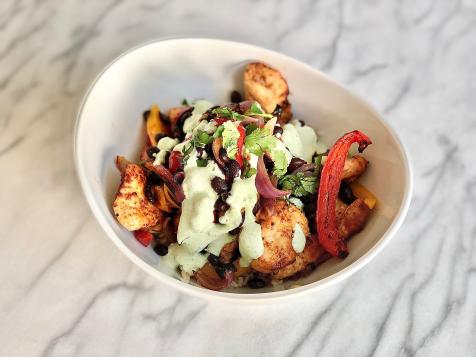 Sheet-Pan Chicken Fajita Bowls