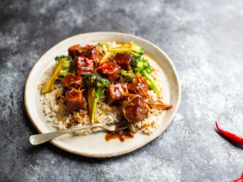 General Tso's Tofu Stirfry Recipe Donal Skehan Food Network