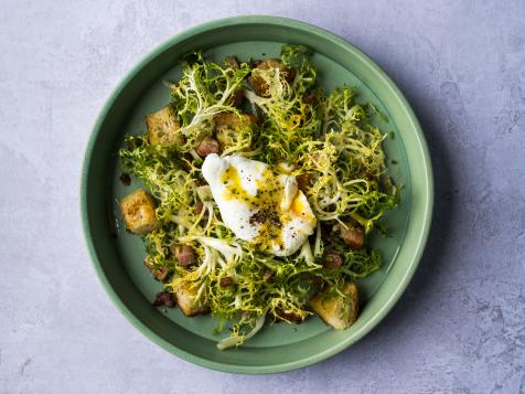 Bacon and Egg Frisee Salad