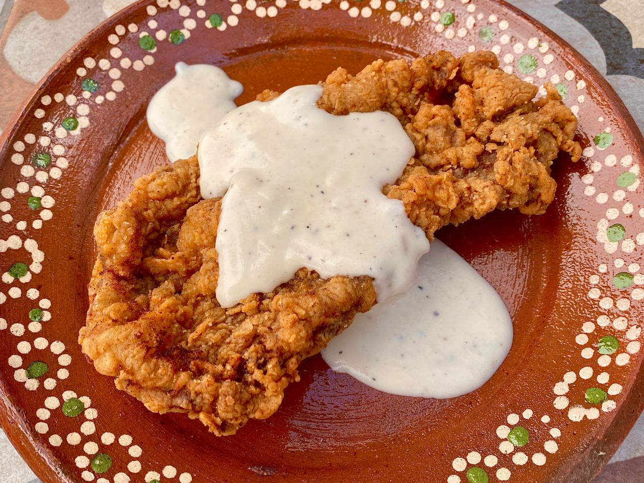 Chicken Fried Steak with Gravy Recipe, Ree Drummond