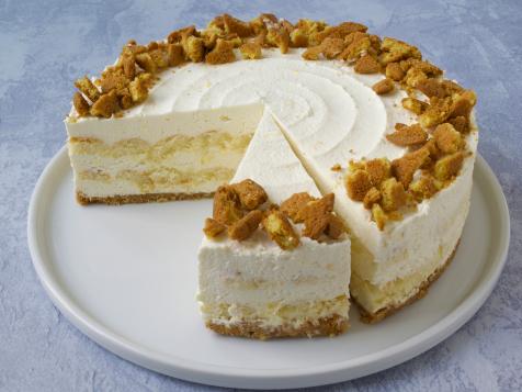 No-Bake Lemon Mousse Cake