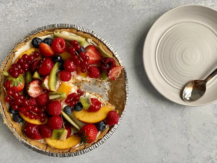 NoBake Fruit Tart Recipe Vallery Lomas Food Network(02)