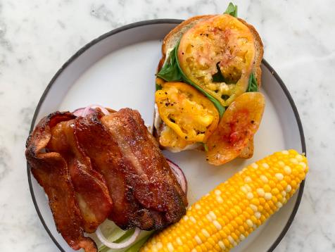 Candied Bacon BLTs