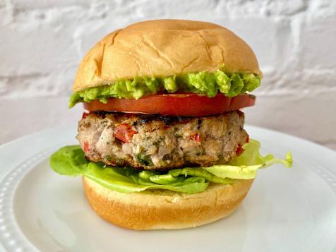 Chile-Lime Chicken Burgers