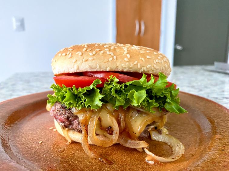 Smash Burgers with Griddled Onions and Spicy Special Sauce Recipe