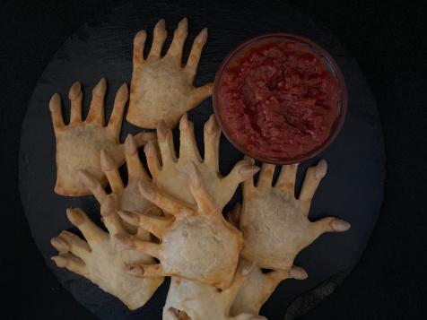 Bloody Pizza "Hand" Pies