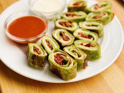 Turkey, Bacon and Ranch Tortilla Roll-Ups