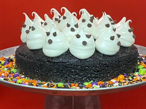 Spooky Chocolate Tres Leches Cake